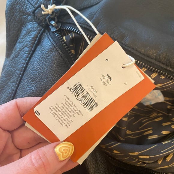 ✨Liebeskind Ninja Black Vintage✨NWT - Picture 5 of 16